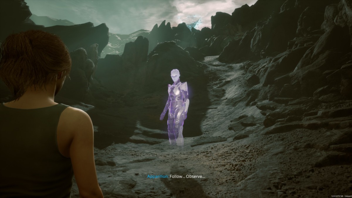 Scars Above Hologram alien